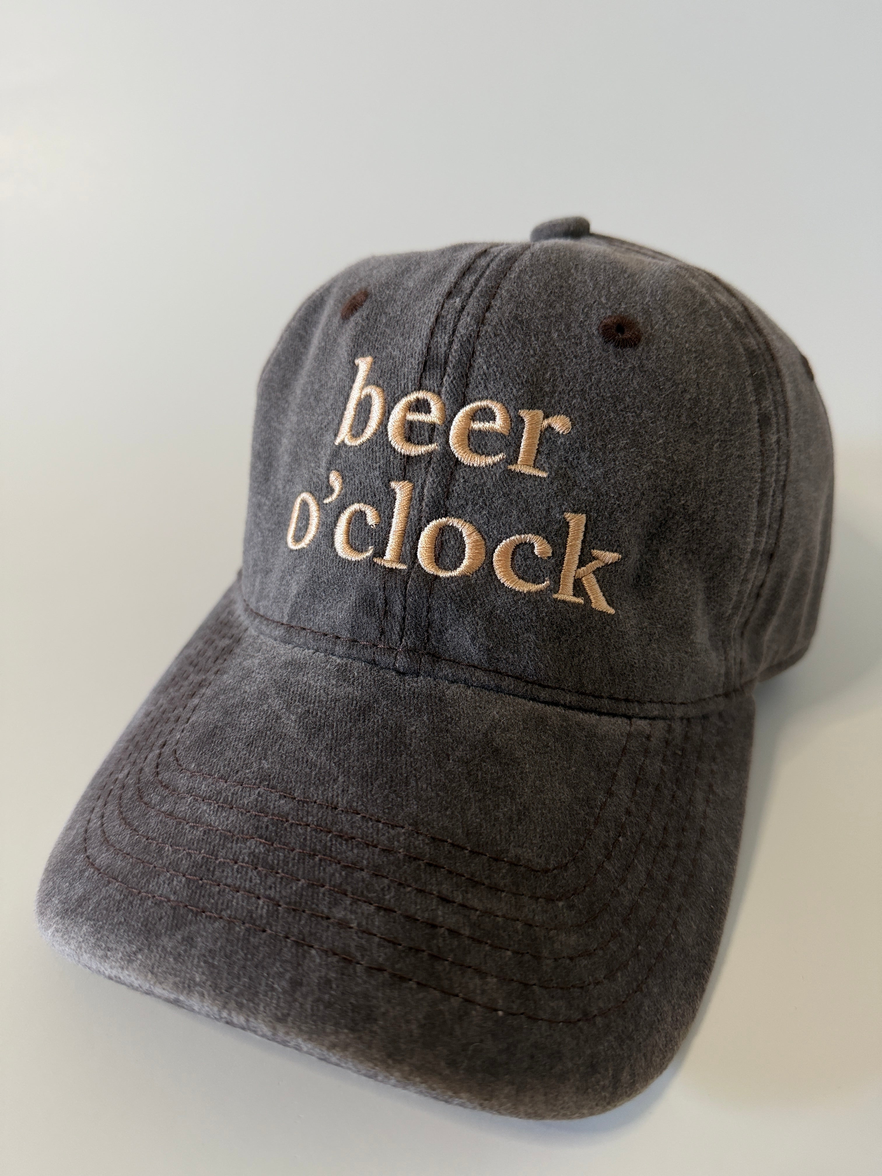 Beer O’Clock Embroidered Cap