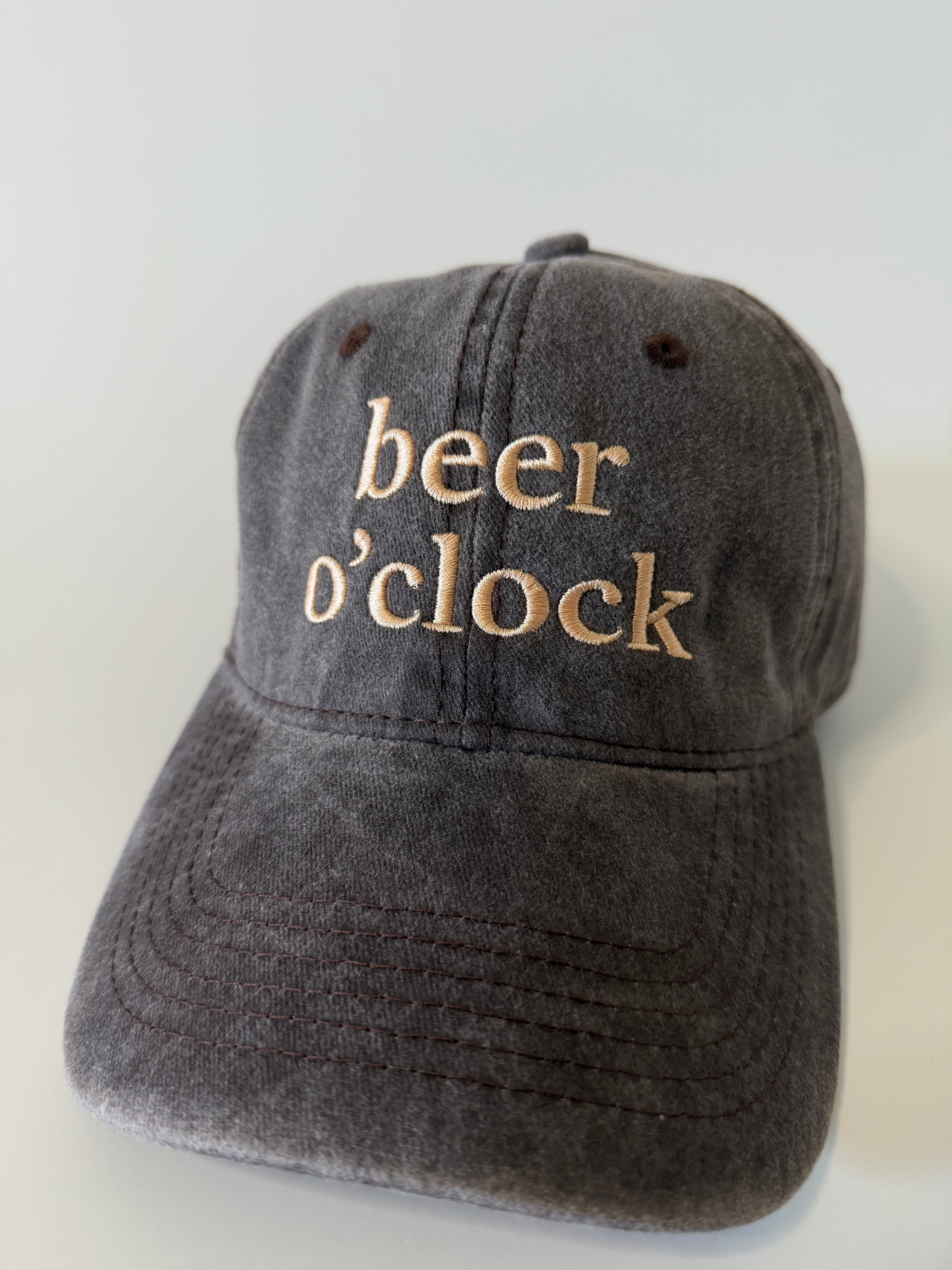 Beer O’Clock Embroidered Cap